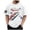 White, variant on Ramiter Men's 250th America Anniversary Casual Printed T-Shirt American Flag Shirt Men 250 Years of Freedom Shirt(White,2XL)