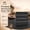 Grey, variant on 44-Pack Brown Interlocking Deck Tiles, 12 x 12 in Waterproof Plastic Snap-Lock Patio Flooring