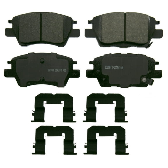 Wagner Brake QuickStop ZD1844 Ceramic Disc Brake Pad Set Fits select: 2016-2019 CHEVROLET CRUZE, 2016-2018 CHEVROLET VOLT