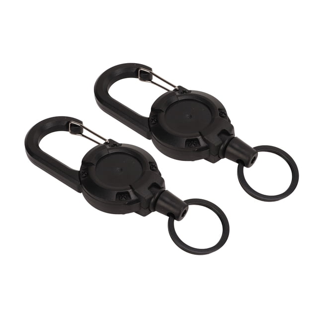 Llavero Telescópico, Llavero Retramptil de 2pcs Fácil de Tirar de 2 piezas para la vida cotidiana