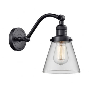 Innovations Lighting - Small Cone-1 Light Wall Sconce in Industrial Style-6.5