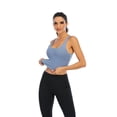 thumbnail image 2 of Mascarry Strappy Sports Bra Sexy Crisscross Back Light Support Yoga Bra with Removable Cups for Women, 2 of 8