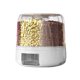 thumbnail image 2 of Dispensador de cereales Dispensador de grano de arroz para el hogar Compartimentos múltiples Utensilios de cocina JShteea Libre de BPA, 2 of 6