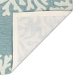 thumbnail image 5 of Liora Manne Capri Coral Border Indoor Outdoor Area Rug Aqua, 5 of 5