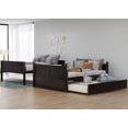 thumbnail image 5 of Espresso Full Over Full Bunk Bed with Twin Size Trundle, 5 of 8