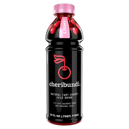 Cheribundi LIGHT Tart Cherry Juice – 40 Tart Cherries and 80 Calories Per