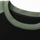 thumbnail image 3 of Sudadera sin capucha para hombre, de terciopelo de doble cara, cuello redondo, con bloques de color, versátil, para exteriores, camiseta básica, sudadera informal de manga larga, sudadera con capucha, 3 of 5