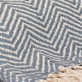 thumbnail image 3 of Harkaari, Chevron Alternate Pattern 100% Cotton Throw with Fringe Ends, Oversized: 50" x 70", 3 of 3