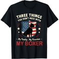 thumbnail image 1 of Three Things You Don't Mess With My Boxer T-Shirt - As Picture - L, 1 of 2