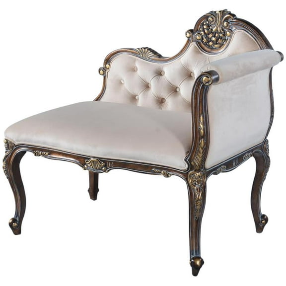 Elegant La Rochelle Rococo Settee for Elegant Living