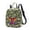 A, variant on Women's Camo Star Print Mini Backpack, Letter Y Butterfly Initial Small Bag with Adjustable Strap