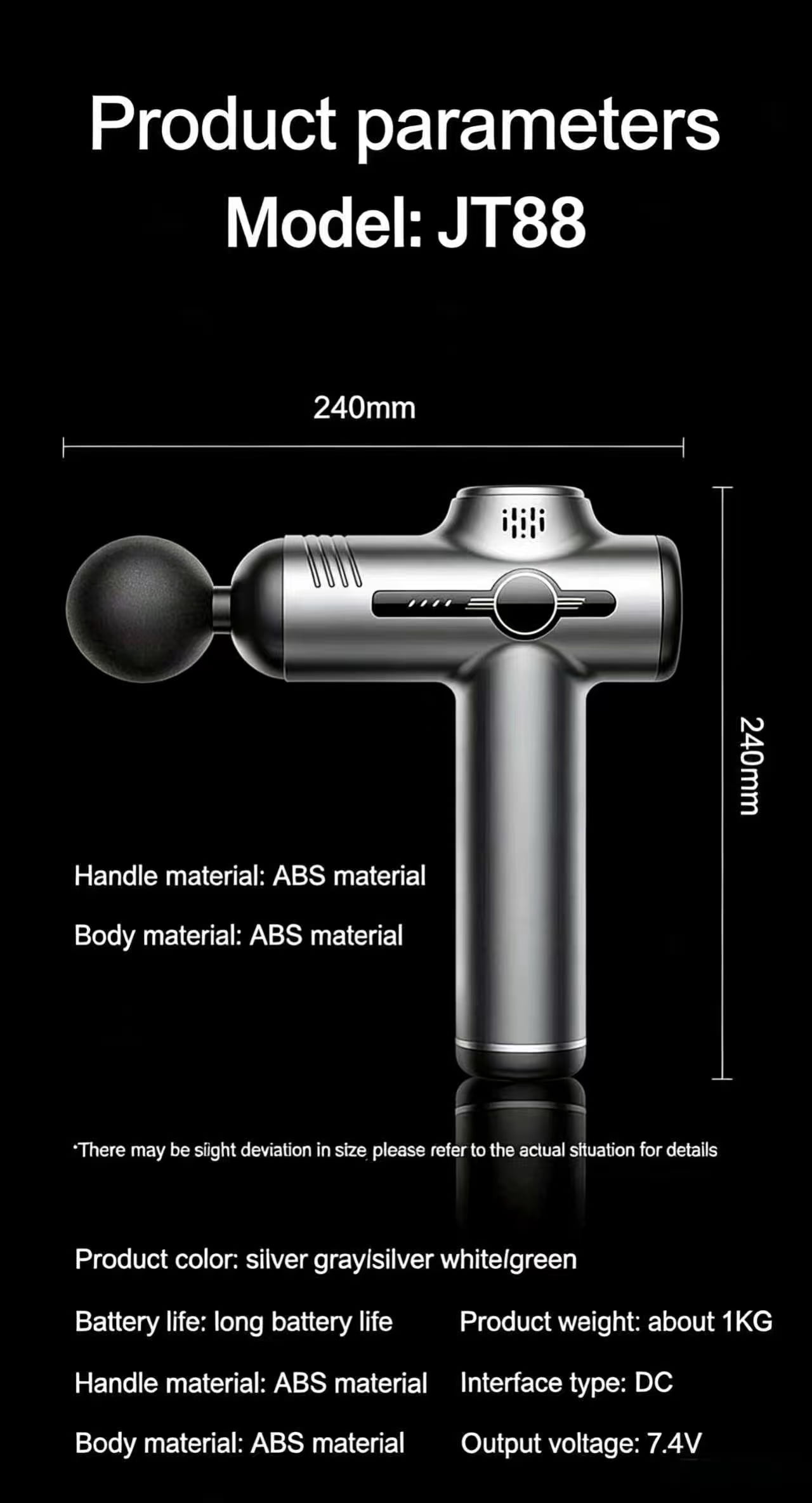 99 Level Massage Gun Fascia Deep Muscle Relax Body Neck Massager Electric Fitness Equipment Noise Reduction Male Female