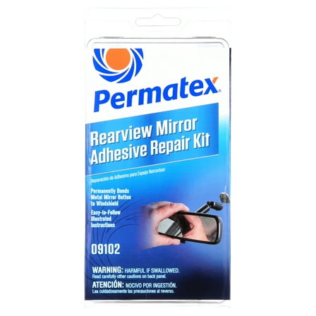 Permatex Professional Strength Rearview Mirror Adhesive Pack of 1 Kit - 75102