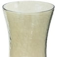 thumbnail image 3 of Northlight Textured Glass Hurricane Pillar Candle Holder - 15.5" - Gold, 3 of 8