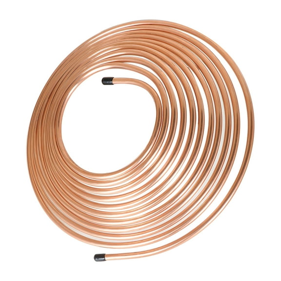 OTTULUR 1 x Brake Fuel and Trans Line Tubing 5/16" Copper Nickel 25 Foot Roll Coil