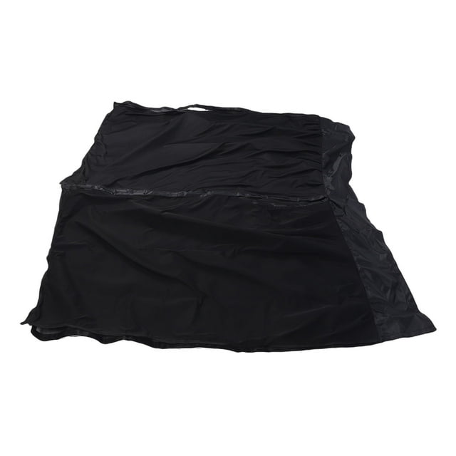 RV Door Curtain, Double Layer Magnetic Mesh Curtain, Windproof for Camping Car, Polyester Material