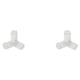 thumbnail image 2 of Wosthever Clips para enrollador de cable Organizador de cables 1 pieza blanca 2Conjunto, 2 of 6