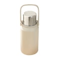 thumbnail image 4 of Tuvgenk Bouteille d'Eau Isolée de 34 Oz avec Poignée, Bouteille d'Eau de Sport en Acier Inoxydable, Flasque Réutilisable Étanche, Blanche, pour Gym, Randonnée, Plein Air, 4 of 5