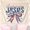 America needs jesus, variant on Cottagecore Motivational Tapestry, Pastel Glitter Doodle Daisy Bloom Where You Are Planted Quote Wall Hanging for Teen Dorm & Bedroom Decor