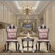 thumbnail image 4 of Elegant Wooden Dining Chair Nordic Luxury Occasional Better Dining Chairs Modern Kitchen Sedia Da Pranzo Salon Furniture My Lux Decor Round, 4 of 16