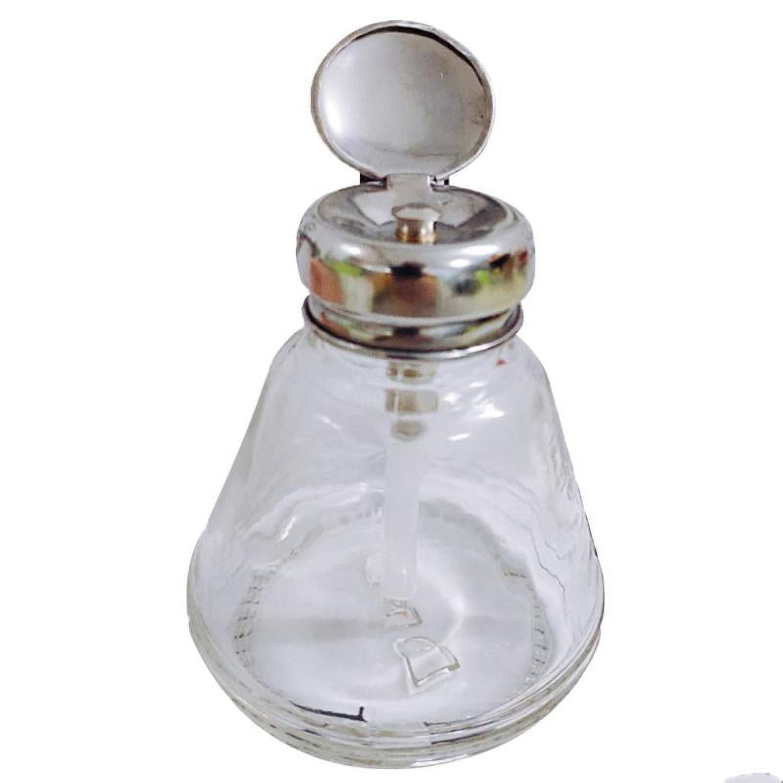 2x 80ml Glass Push Down Press Pump Bottle Liquid Alcohol Bottle Dispenser  Vial - AliExpress