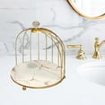 thumbnail image 3 of Desktop Perfume Organizer Cake Cupcakes Serving Holder Makeup Jewelry Rings Display Stand Bathroom Living Room Storage Rack And Shelf , White 1 Tier -, 3 of 7