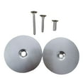 thumbnail image 3 of CoudarTitie Door Hole Cover Plate 6.7cm Deadbolt Cover Plate for Commercial Dorm Bedroom Argent, 3 of 9