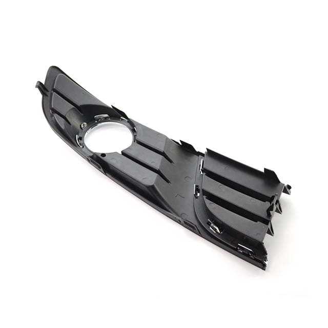 Sidaley Piezas modificadas de rejilla antiniebla, cubiertas de rejillas de parachoques delantero de Color negro, reemplazo de modificación para Polo Vehículos, repuestos y accesorios Mis Links Sidaley VI015424-02
