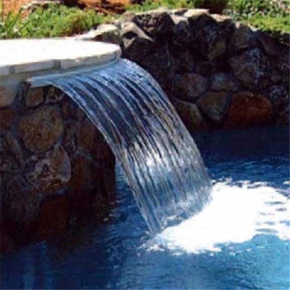 Zodiac Pool Systems 1201C Sheer Descent Waterfall for Swimming Pool