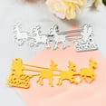 thumbnail image 3 of Christmas Deer Metal Cutting Dies Scrapbooking Stencil Die Cuts Card Embossing DIY Photo Album Template Mold Decoration, 3 of 7