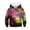 B, variant on Youth Teen Boys Girls Digital Galaxy Printing Hoodie Sweatshirt Pullover Outfits
