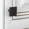 thumbnail image 3 of GlideRite 1-1/4 in. Square Deco Cabinet Knob, Oil Rubbed Bronze, Pack of 25, 3 of 4