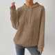 thumbnail image 5 of Ichuanyi liquidación moda para mujeres manga larga redonda redonda damas sudaderas tops blusa liso sudadera ICHUANYI WER202308214640, 5 of 9
