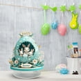 thumbnail image 3 of YWIYIUD Happy Easter RabbitEggs Decorations Spring Easter Centerpieces Cartoon Cute 2D Acrylic BunnyEgg Flower Figurines Table Ornament for Farmhouse Home Kitchen Easter Party,Birthday Gifts, 3 of 8