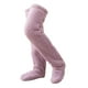 thumbnail image 5 of Calcetines de polar por encima de la rodilla para mujer, calcetines para dormir súper suaves para mujer 90cm, 5 of 9