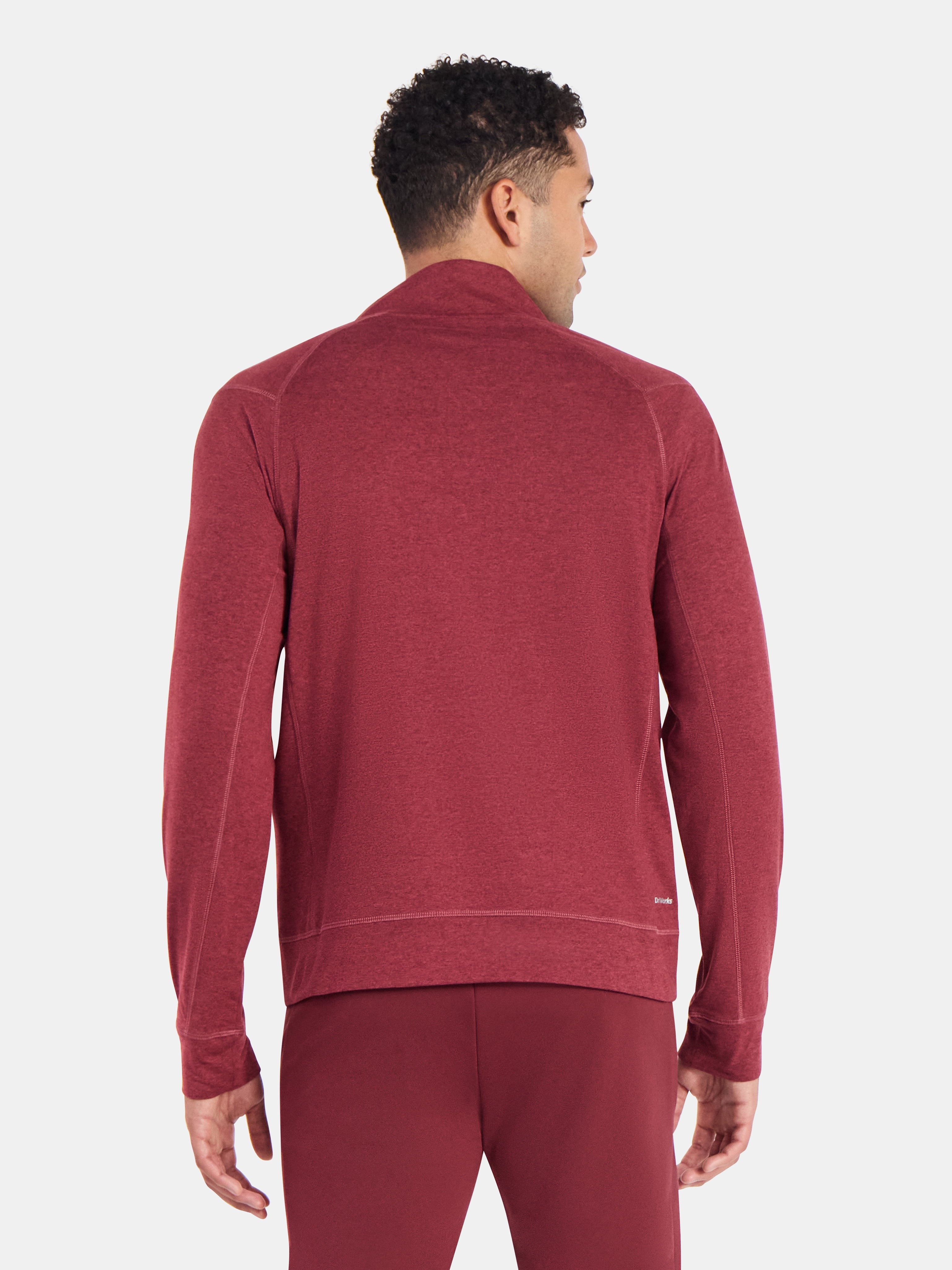 Athletic Works Men's and Big Men's ButterCore Soft Quarter-Zip Pullover Shirt, Sizes S-3XL