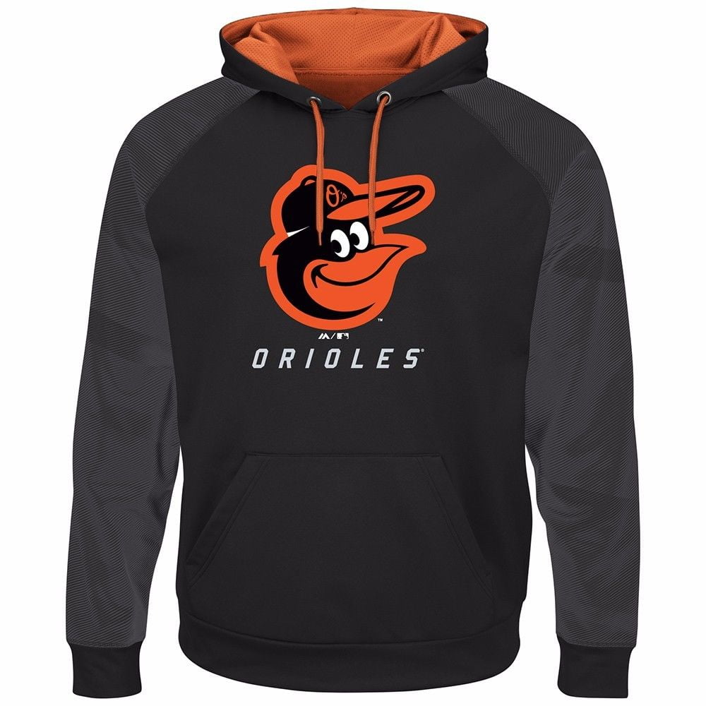 Baltimore Orioles Majestic MLB "Armor 2" Men's Pullover Hooded Sweatshirt by MAJESTIC LSG