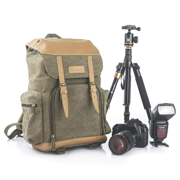 TARION M 02 Water Repellent Canvas Backpack Photography Bag Camera