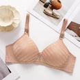 thumbnail image 5 of Women Wireless Front Closure Bra Full Support Non Padded Soft Breathable Comfort Bra for Everyday Wear and Sleep, 5 of 7