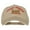 Khaki, variant on Combat Engineer Veteran Embroidered Washed Cotton Twill Cap - Black OSFM