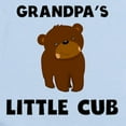 thumbnail image 2 of CafePress - Grandpas Little Cub Body Suit - Baby Light Bodysuit, Size Newborn - 24 Months, 2 of 4