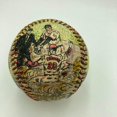 thumbnail image 3 of 1967 Cardinals World Series George Sosnak Hand Painted Folk Art Baseball 1/1, 3 of 10