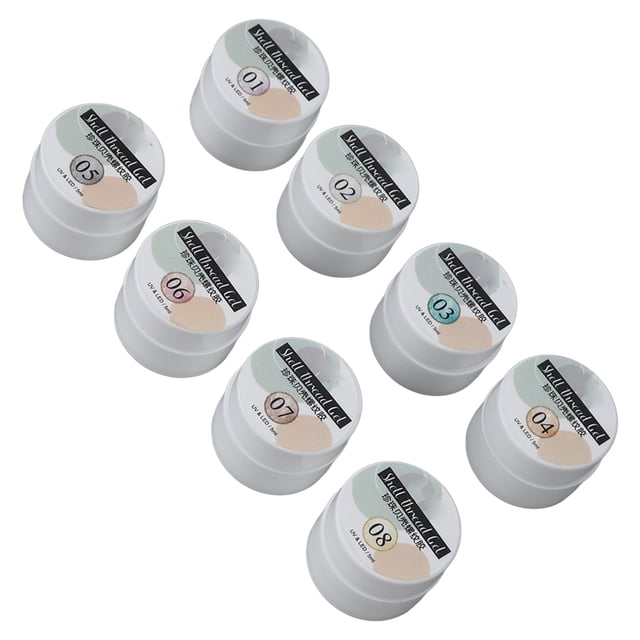 Crema De Gel Para Uñas Con Purpurina, Efecto Brillante De Grano De Concha Nacarada, Crema Para Esmalte De Uñas, Fácil De Aplicar, Elegante Para Salones De Uñas
