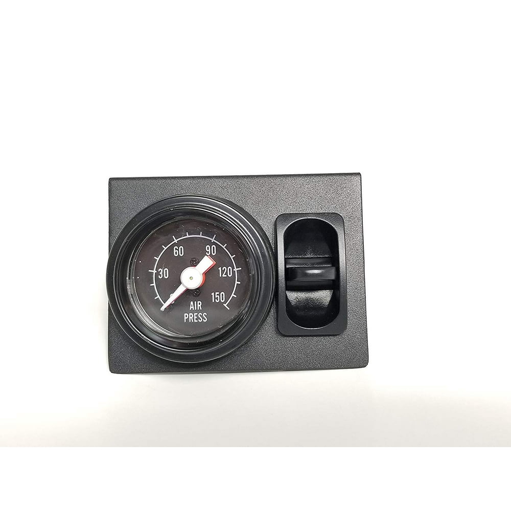 Universal Towing Assist Air Ride Suspension Control Panel 150 Psi Gauge