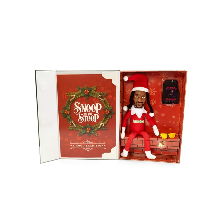 Snoop Dogg Snoop on The Stoop 12” Christmas Red Plush Snoop Dogg Snoop on The Stoop 12” Christmas Red Plush