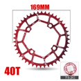 thumbnail image 1 of Langgg Vélo Plateau 104BCD Roue à Chaîne Vélo Rond Chaîne Anneau Guide Pièces de Bague Rouge 40T, 1 of 9