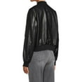 thumbnail image 2 of NVLT BLACK Women's Bomber Jacket, US Medium, 2 of 4