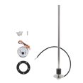thumbnail image 1 of Kit de Unidad de Envío de Combustible y Medidor Unique Bargains Longitud 450mm Unidad de Envío de Combustible para Barcos Sensor de Combustible Marino Metal Tono Plateado 1 Juego 0-190 Ohm, 1 of 1