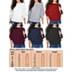 thumbnail image 2 of Oucaili Jersey para mujer, Tops, Jersey cálido de invierno, suéter de manga murciélago, suéteres de punto sueltos, prendas de punto Chic, 2 of 2