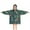 Green Christmas Dinosaur, variant on Green Christmas Dinosaur and Snowman Pattern Blanket Hoodies for Kids 6-13YR Oversize Wearable Blanket Hoodies for Boys Girls Teens